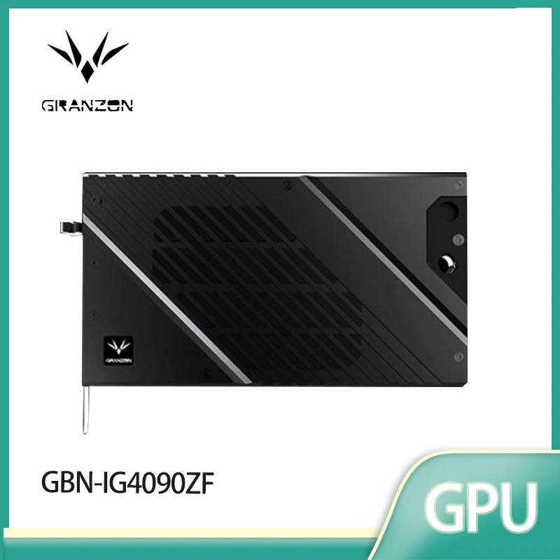

Водяной блок Granzon GBN-IG4090ZF для цветной графической карты GeForce RTX 4090 Battle AX / материал T2 из красной меди / плотные водные пути
