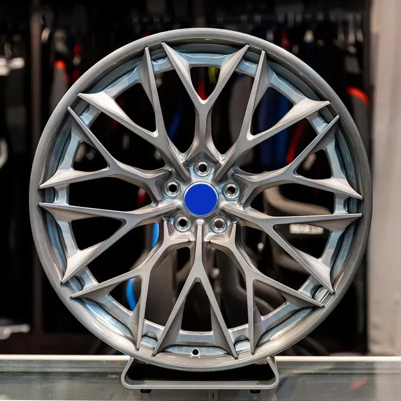 

GPW Silver Forged Wheels for 18 19 20 21 22 Size Can Be Customized High Strength Personalized Lightweight