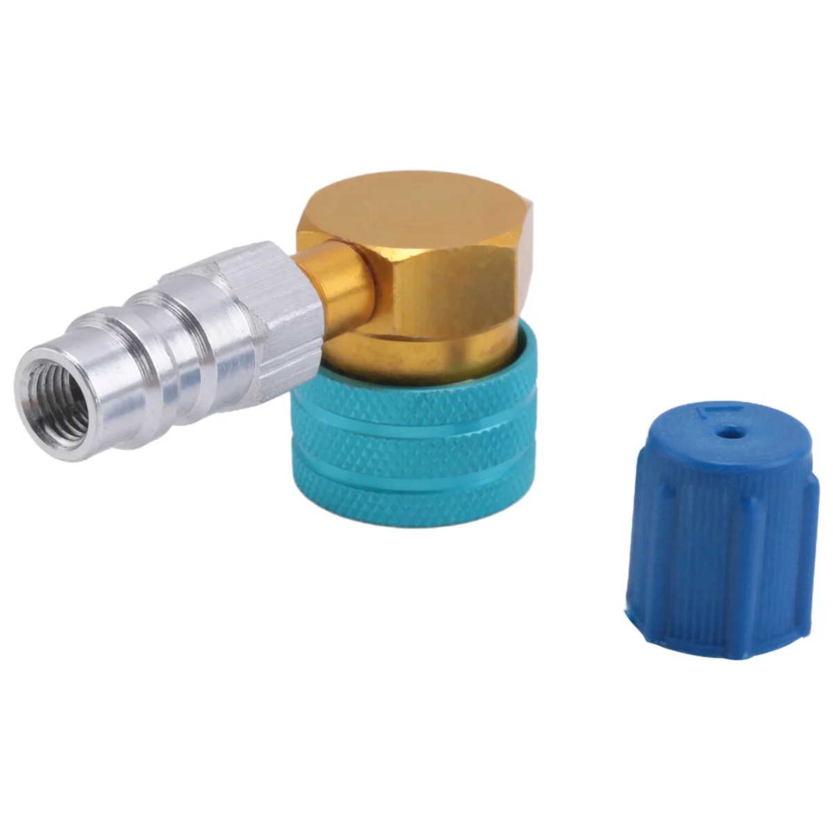 

R1234Yf - R134A Low Side Refrigerant Plus Fluorine Quick Coupler Coupler Adapters Car Air-Conditioning Fitting