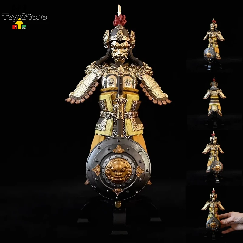 

Longfei Tuwu Tang Song Dynasty Resin Half-body General Bust 150MM LTCP-324 Desktop Ornament Home Decor Collectible Figurine