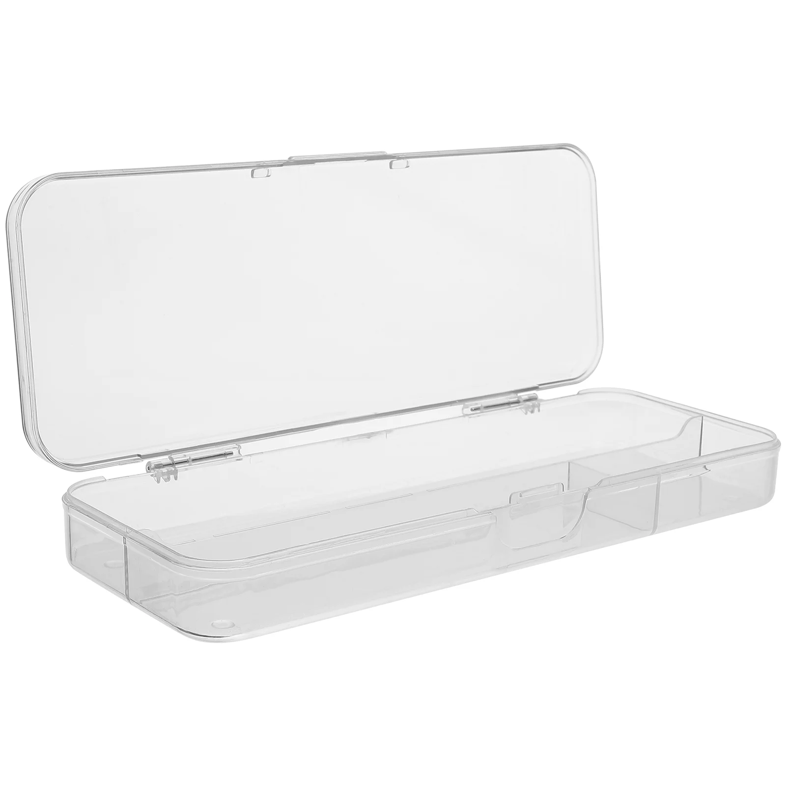 Transparent Pencil Case Large Capacity Pen Storage Container Plastic Desk ganizer Stationery Box Clear Portable