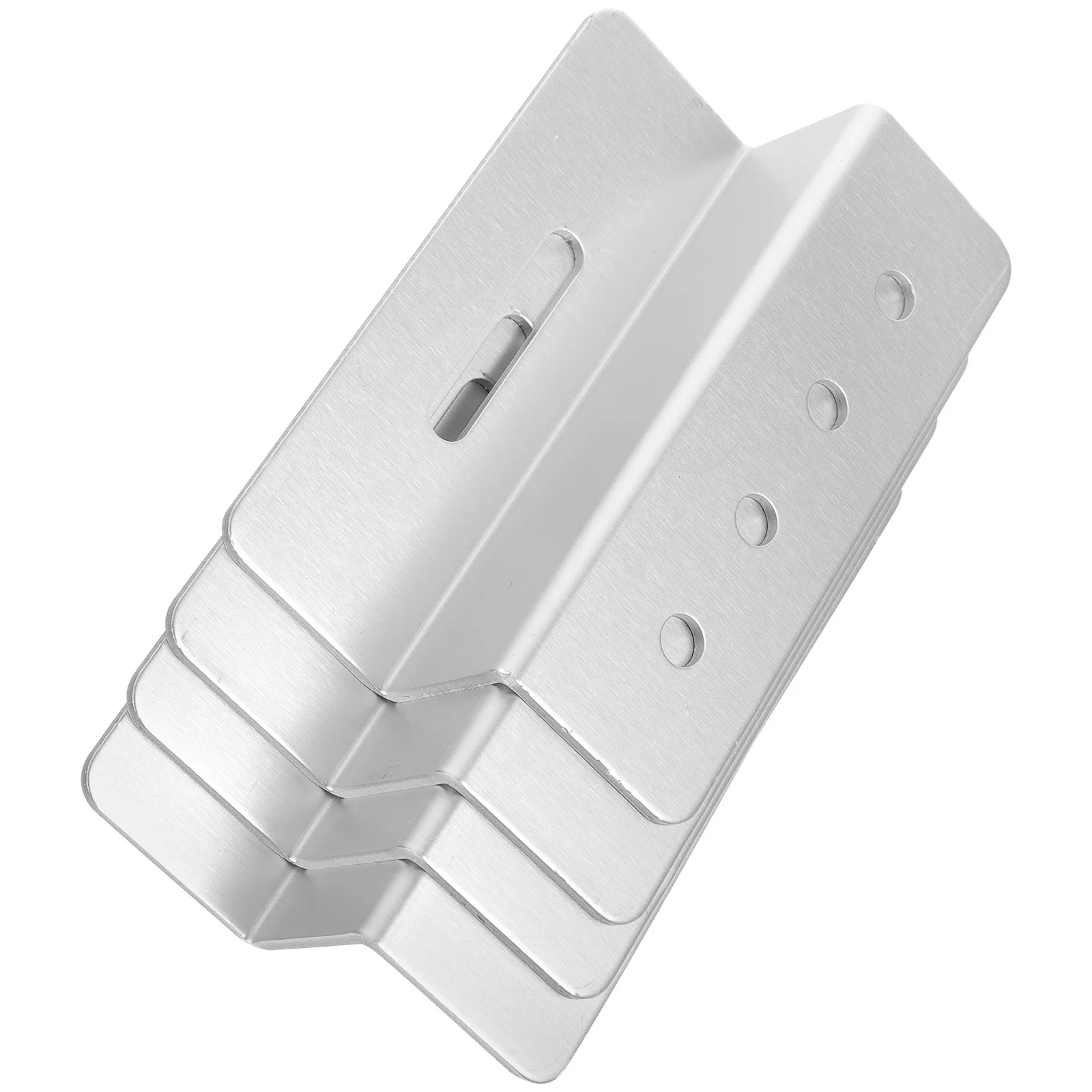 

4pcs Solar Panel Mounting Brackets Kit Z-Shaped Aluminum For Rv Boat Trailer Roof Mount Durable Weather Resistant Solar Panel