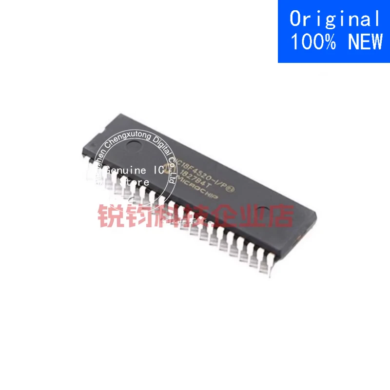 

PIC18F4520-I/P DIP New Original Genuine Ic
