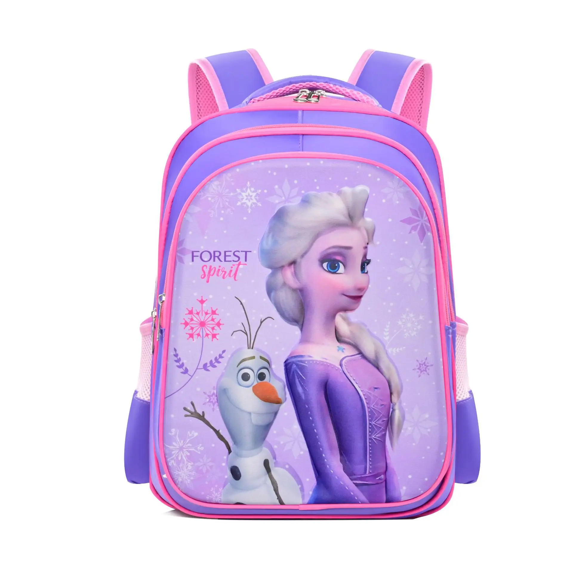 3pcs/Set McQueen Backpack Cartoon 3D Car School Bags Boys Primary School Backpack Kids Kindergarten Schoolbags