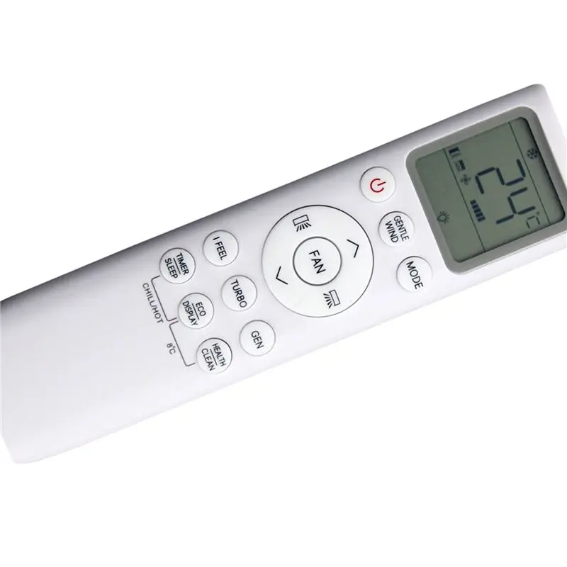 A33T Remote Control for TCL Air Conditioner 002383, A/C Remote Cool and Heat, Fahrenheit Celsius Convert, White ABS, 4 Pack