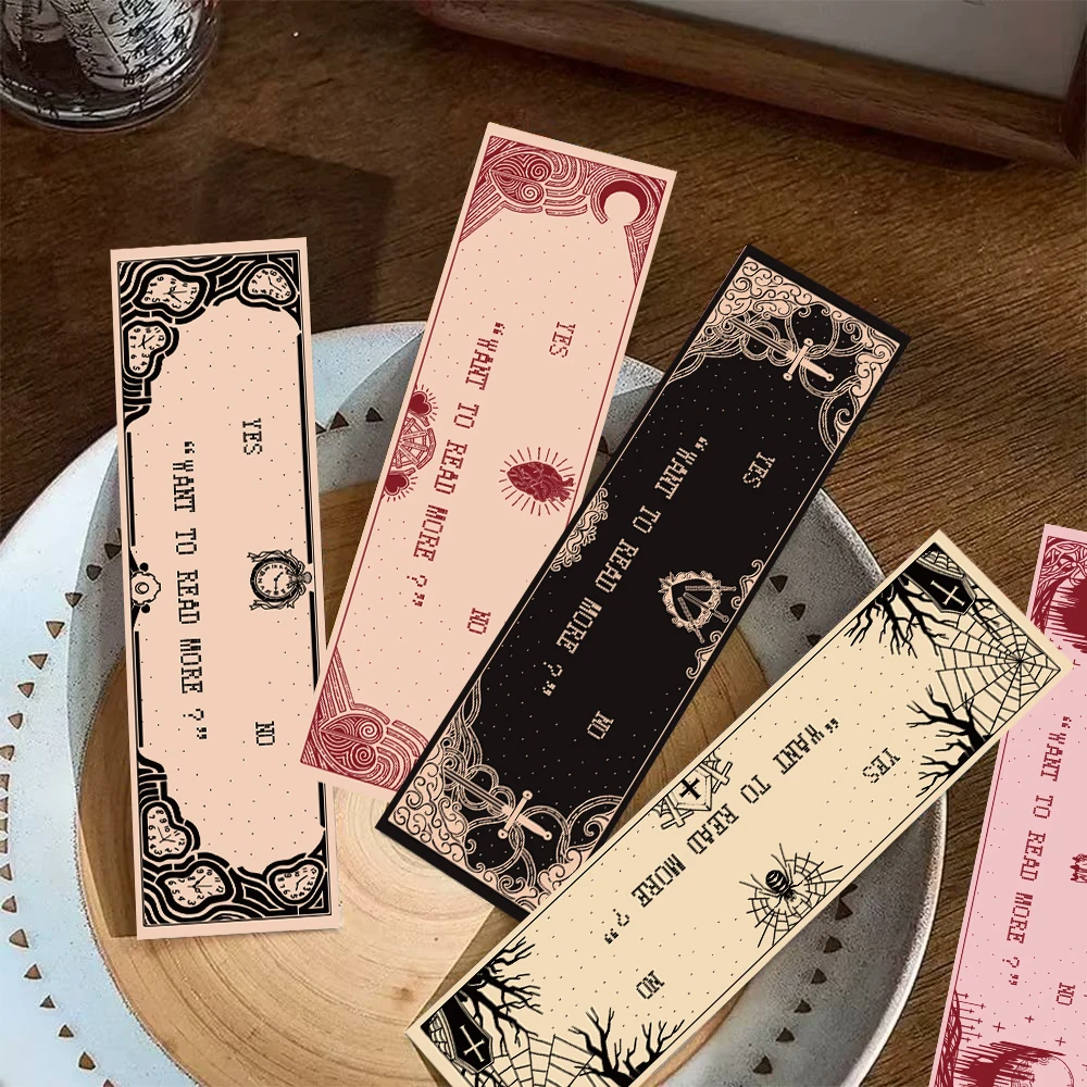 30PCS Cartoon Pastel Reading Bookmarks Harajuku Canvas Motorcycle Reading Book Cafe Supplies Decoration Wall Art Bookmarks