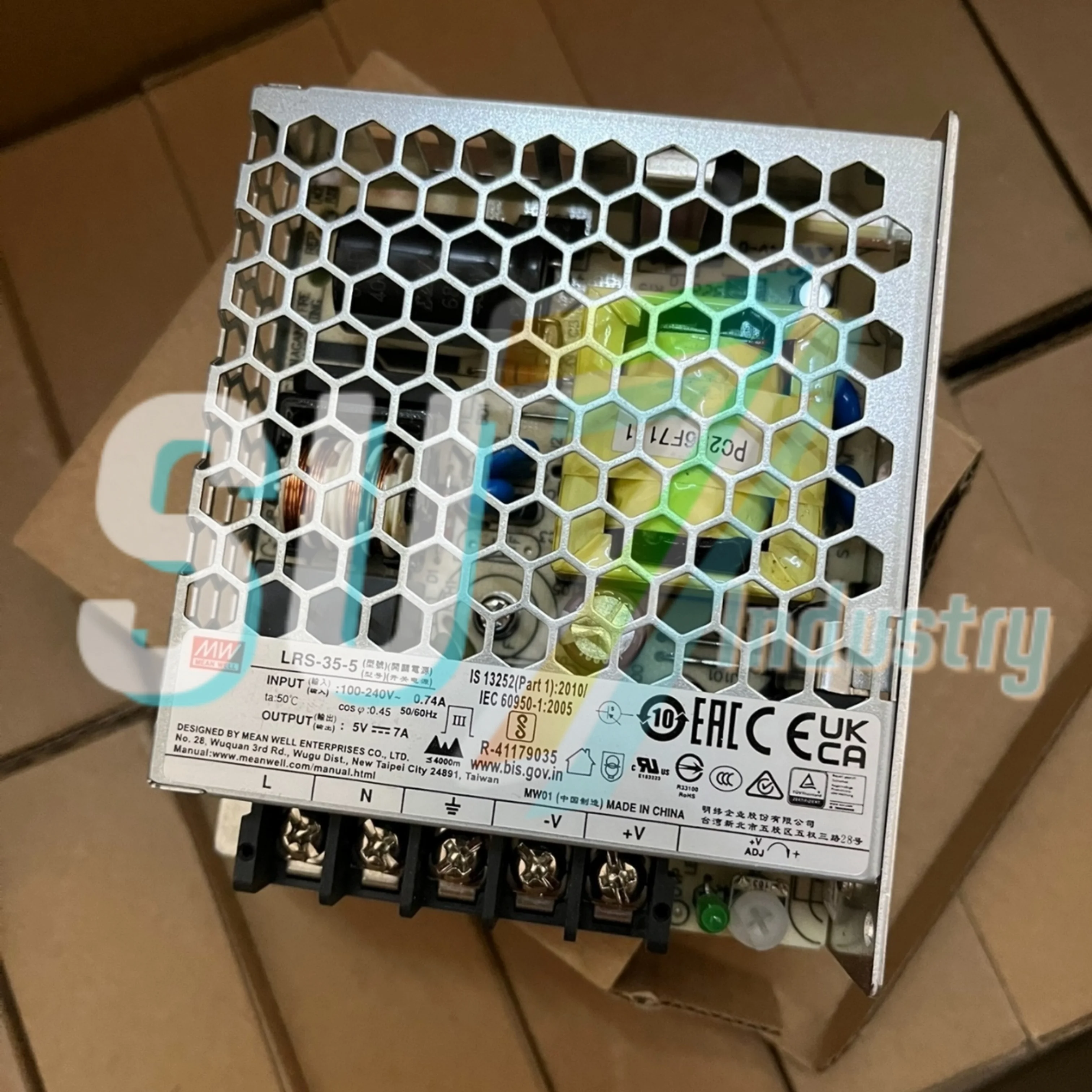 Mean Well LRS-35-36 LRS-35-48 LRS-35-5 スイッチ電源新品同梱品