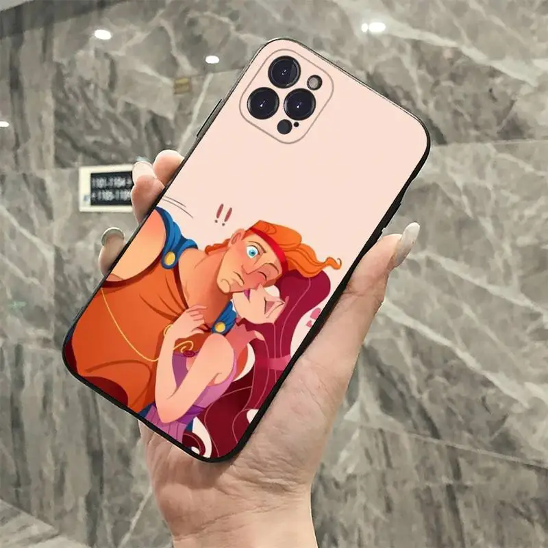 Disney Hercules Phone Case For iPhone 8 7 6 6S Plus X SE 2020 XR XS 14 11 12 13 Mini Pro Max Mobile Case