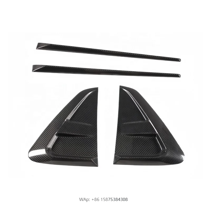 

Upgrade PK Style Dry Carbon Fiber Fender Vent Fender Decoration for Coupe Turbo 9YA 9YB 9Y3 2018-