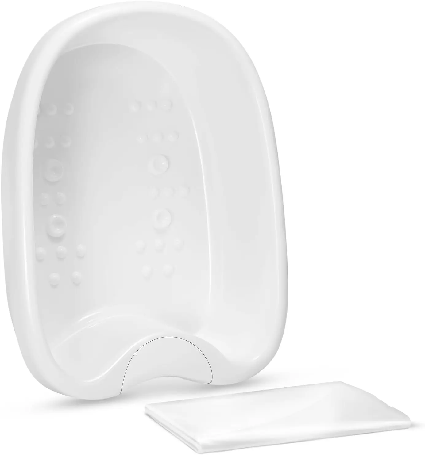 

Ergonomic Foot Detox Tub with Massage Base and 100 Liners for Comfort and Relaxation