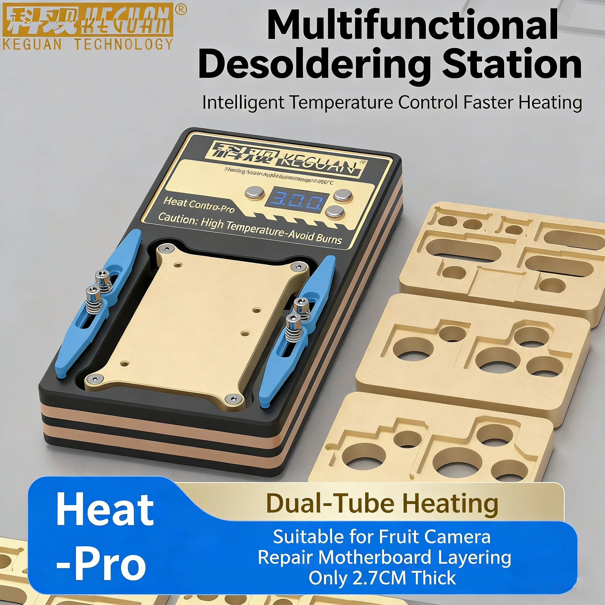 

KEGUAN YR PRO Multi-function Heating Station Camera MODULE Repair for IP7-17PM SERIES Camera & Mainboard Repair