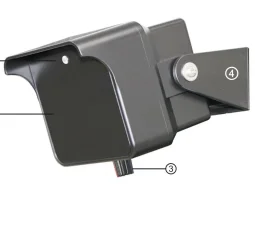 Hot Selling YET-IWD-24D Radar Sensor for High Speed Door Warehouse DC12-24V Detect Forklift and Vehicle Driving Direction