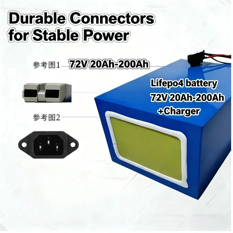 

Литиевая батарея Lifepo4 с BMS 72 В для двигателя 2 кВт 3 кВт 5 кВт - 20 Ач 30 Ач 40 Ач 50 Ач 60 Ач 80 Ач 100 Ач 120 Ач 150 Ач 200 Ач Высокая емкость