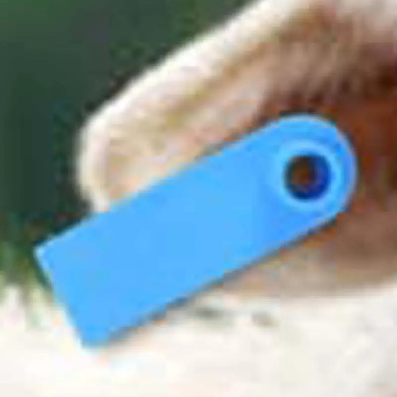 Livestock Ear Tags 100PCS Ear Tags With Numbers Livestock Tagging Tool Wear-Resistant Animal Identification Tags Cow Ear Tags