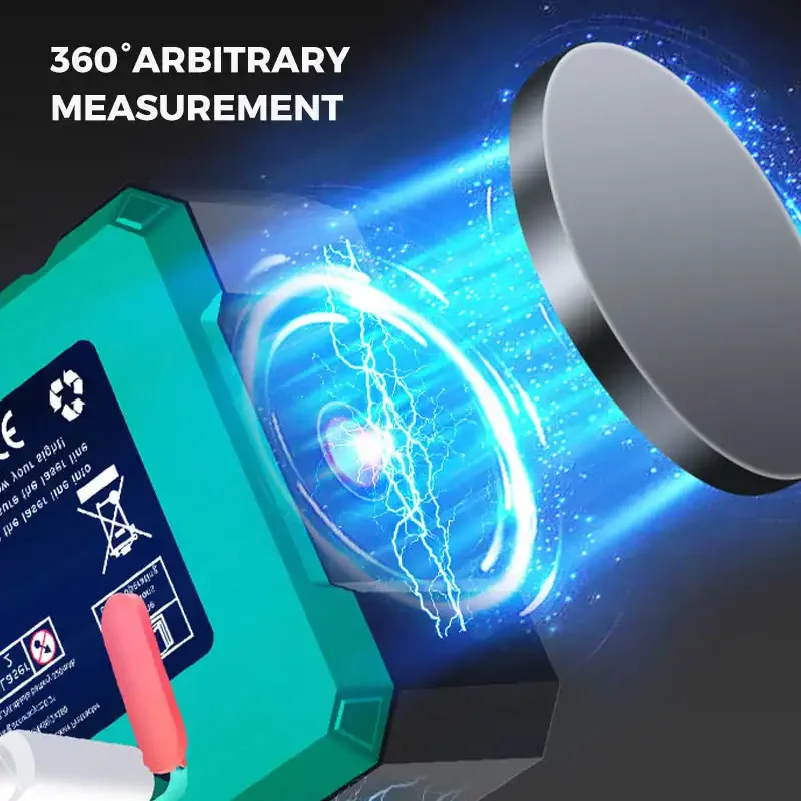 Magnetic Digital Angle Finder With Electronic Laser USB Rechargeable Protractor Level Angle Ruler Angle Measurement Inclinometer view 5