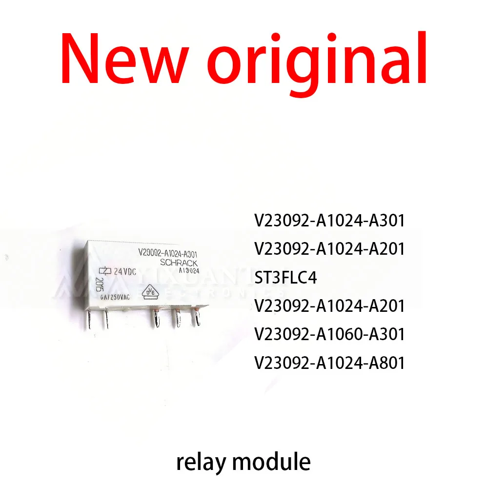 

10Pcs/Lot New original V23092-A1024-A301 V23092-A1024-A201 ST3FLC4 V23092-A1024-A201 V23092-A1060-A301 V23092-A1024-A801 Relay