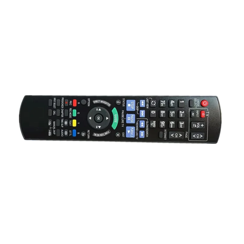 Remote Control N2QAYB000980 Replacement for Panasonic Blu-Ray Disc DVD Player HDD Recorder N2QAYB000611 N2QAYB000755