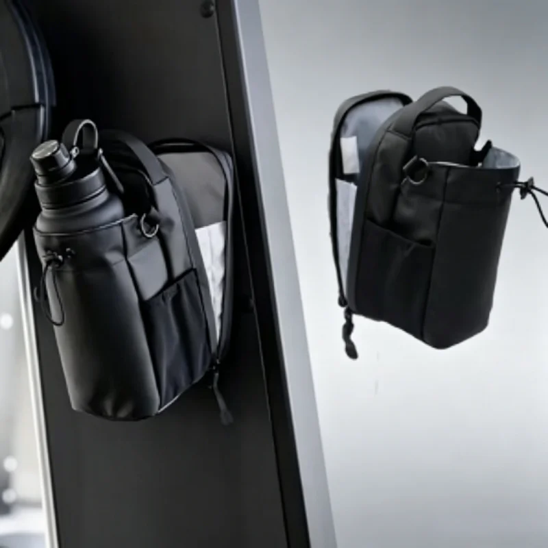 

Large Capacity Magnetic Gym Bag, Portable Sports Organizer with Phone Pocket & Water Bottle Pouch