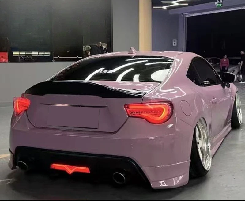 

Подходит для Toyota GT86 задняя пленка угловой задний бампер угловой диффузор пластиковый комплект кузова из полипропилена