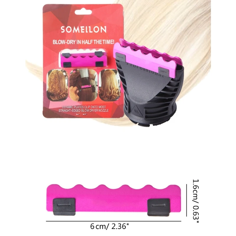 M2ee salão cabeleireiro secador cabelo pente acessório ferramenta bico estilo cabelo