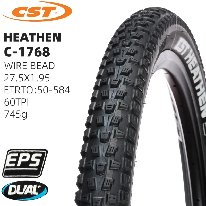 27.5X1.95 50-584 C-1768 HEATHEN MOUNTAIN BICYCLE TIRE OF MTB BIKE TYRE double compound C1768