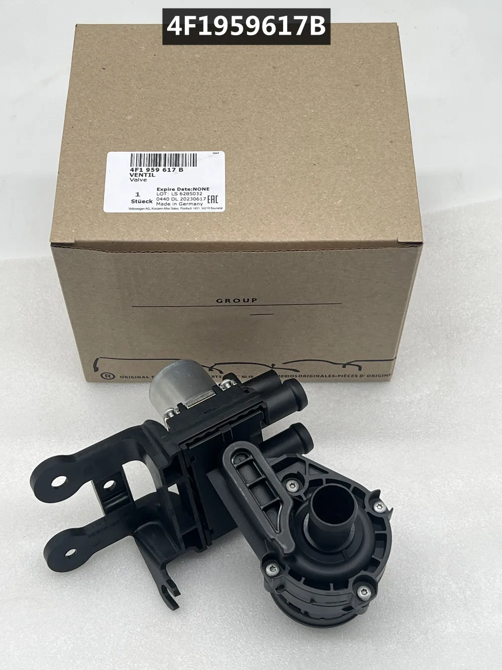 High Premium OEM 4F1959617B For Audi A6 S6 A6 Quattro 3.2 5.2 New HVAC Heater Control Valve 4F1959617 2 Years Warranty