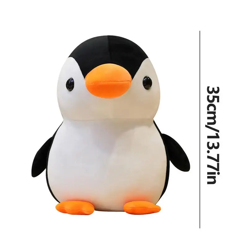 Pinguim de pelúcia bonito pinguim animal de pelúcia pinguim animal de pelúcia plushie pinguim brinquedo de pelúcia plushies para todas as idades presente de ano novo