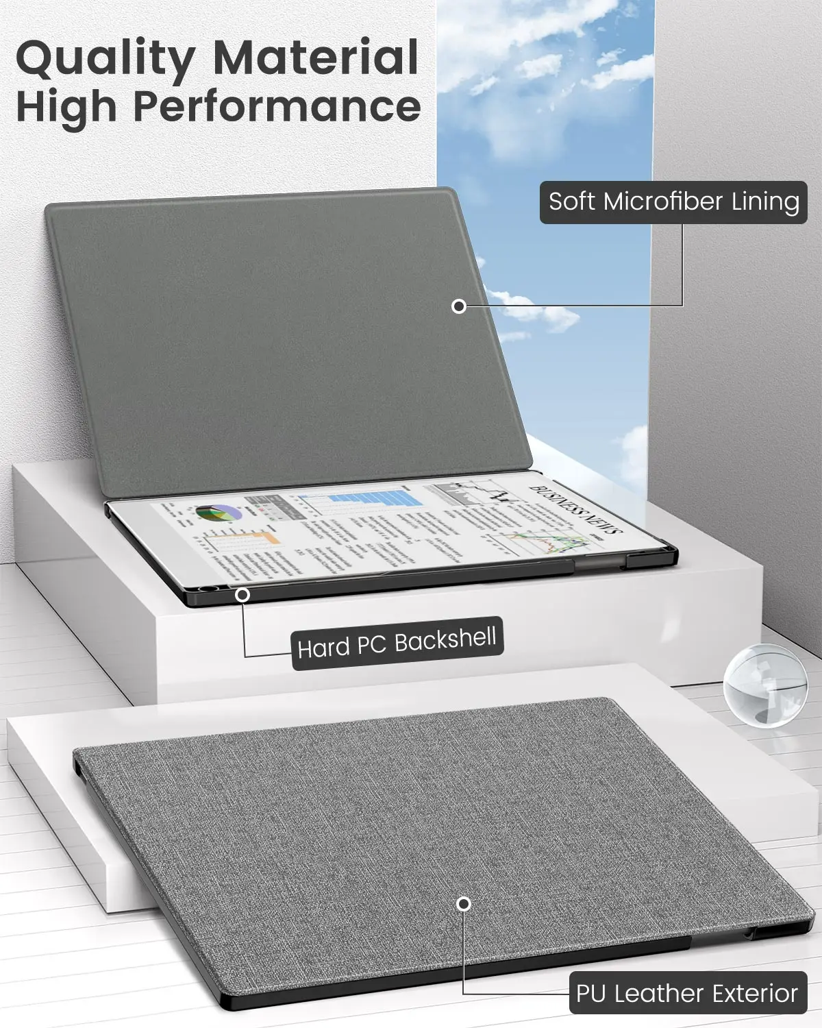 MoKo Case for Remarkable Paper Pro 2024 11.8