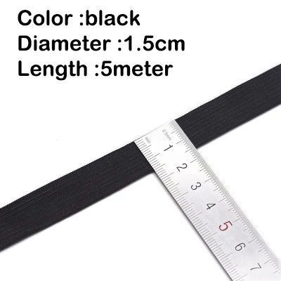 15mm Black 5Meter