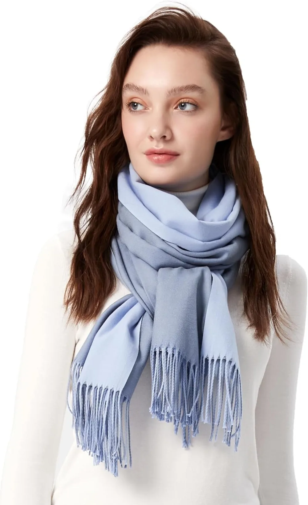 

Женский зимний шарф, мягкий теплый шарф для женщин, уютная шаль для женщин, легкая накидка в стиле пашмины