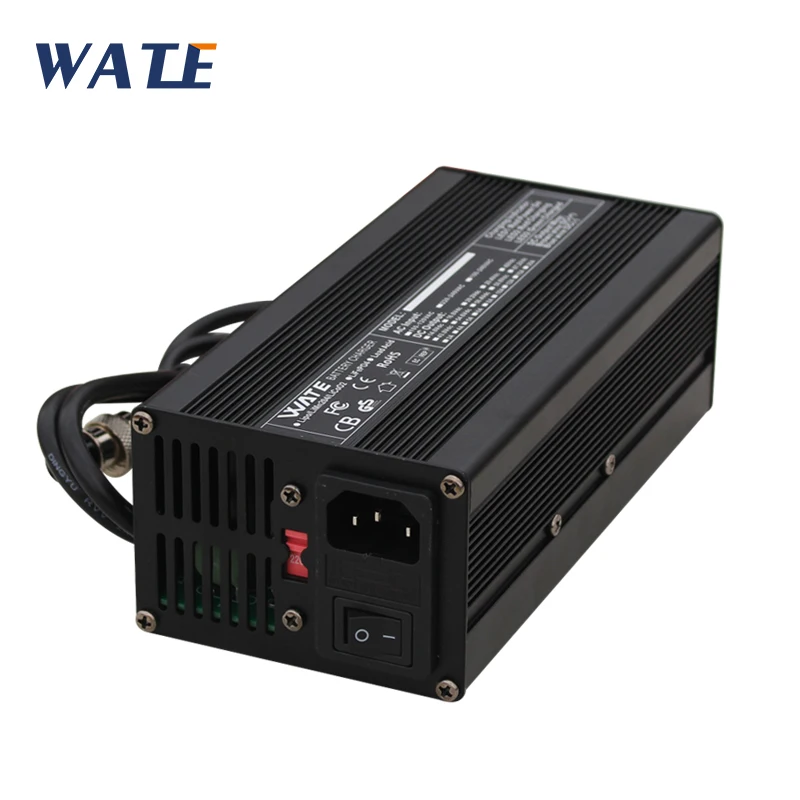 29.4V 15A Charger 7S 24V Li-ion Battery Smart Charger Robot battery Charger Aluminum Case With Fan