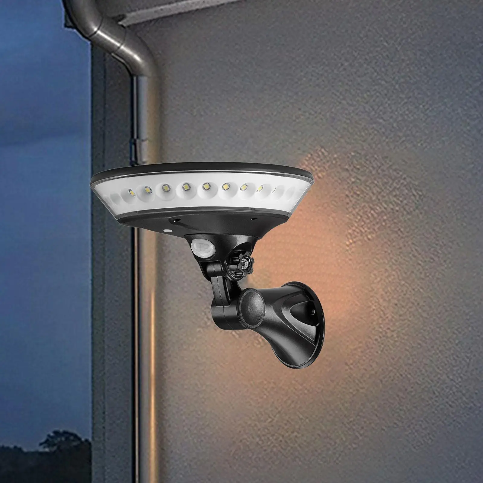 屋外ソーラーウォールライト街路灯ip65防水太陽光発電防雨led照明パティオガーデンバルコニーフェンス用