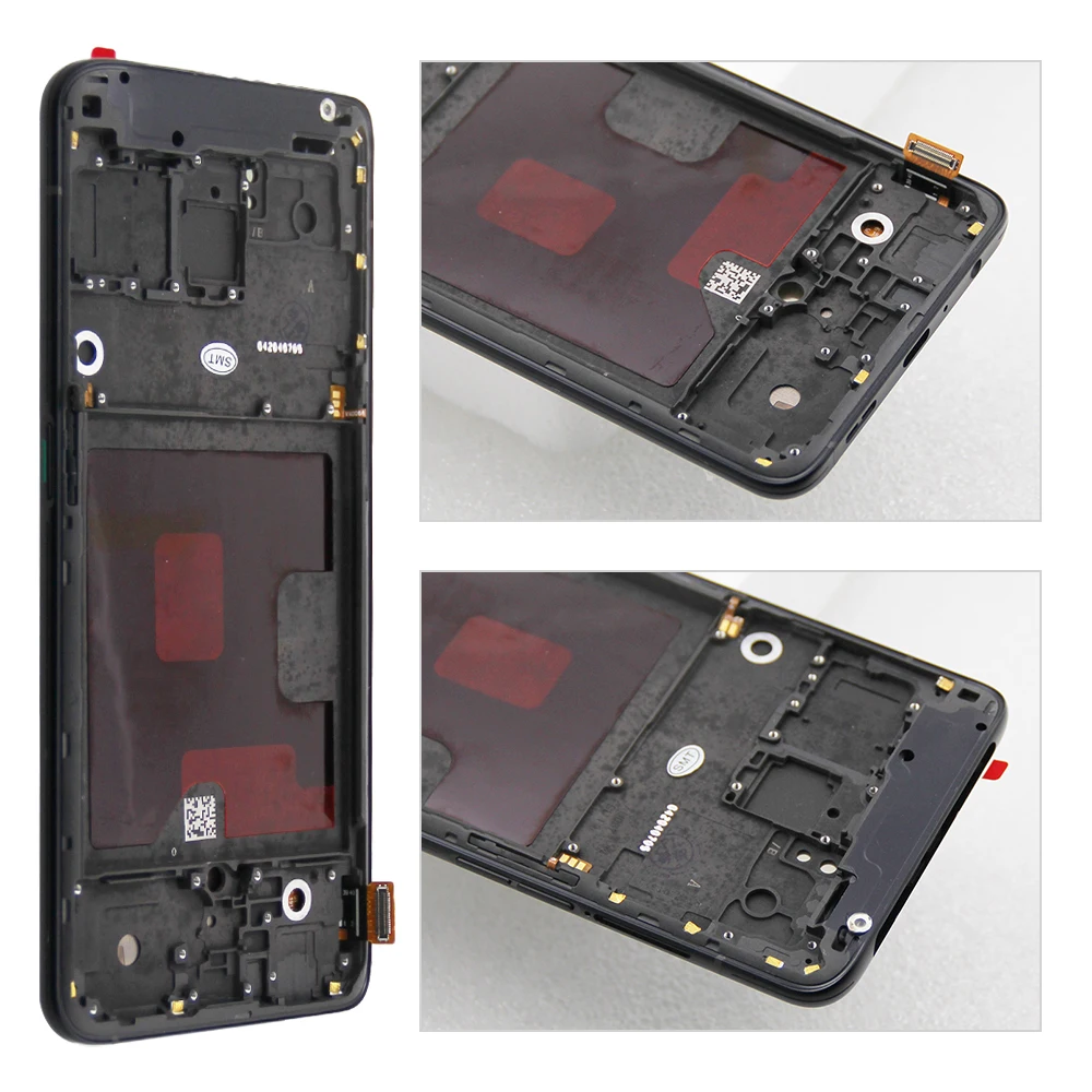 Amoled TFT For Oppo Reno PCAT00 PCAM00 CPH1917 LCD Display Screen Touch Panel Digitizer  Assembly Replacement For OPPO Reno LCD