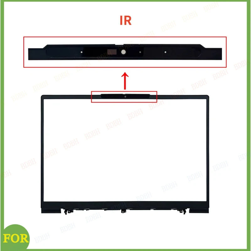 For ThinkBook 14 G6 G7 IRL IML ABP Rear Lid Back Cover Front Beze Keyboard Palmrest Bottom Case Silver Computer Accessorie Parts 4