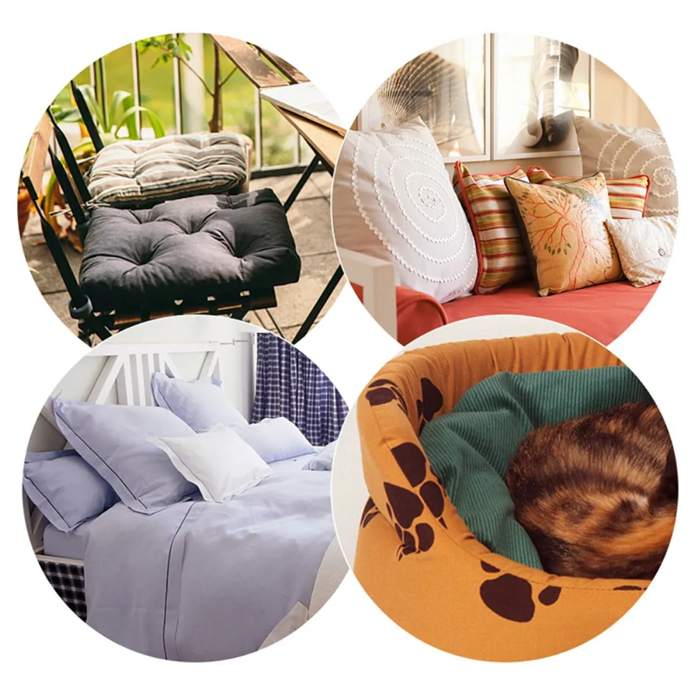 2024 Riempitore di lana 3D Hollow PP Cotone Cuscino di tiro Ripieno di lana Ripieno Cuscino per divano letto fatto a mano fai-da-te