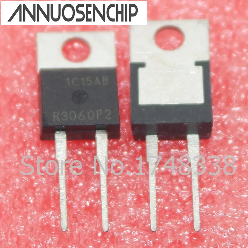 10PCS ISL9R3060P2 R3060P2 TO220-2