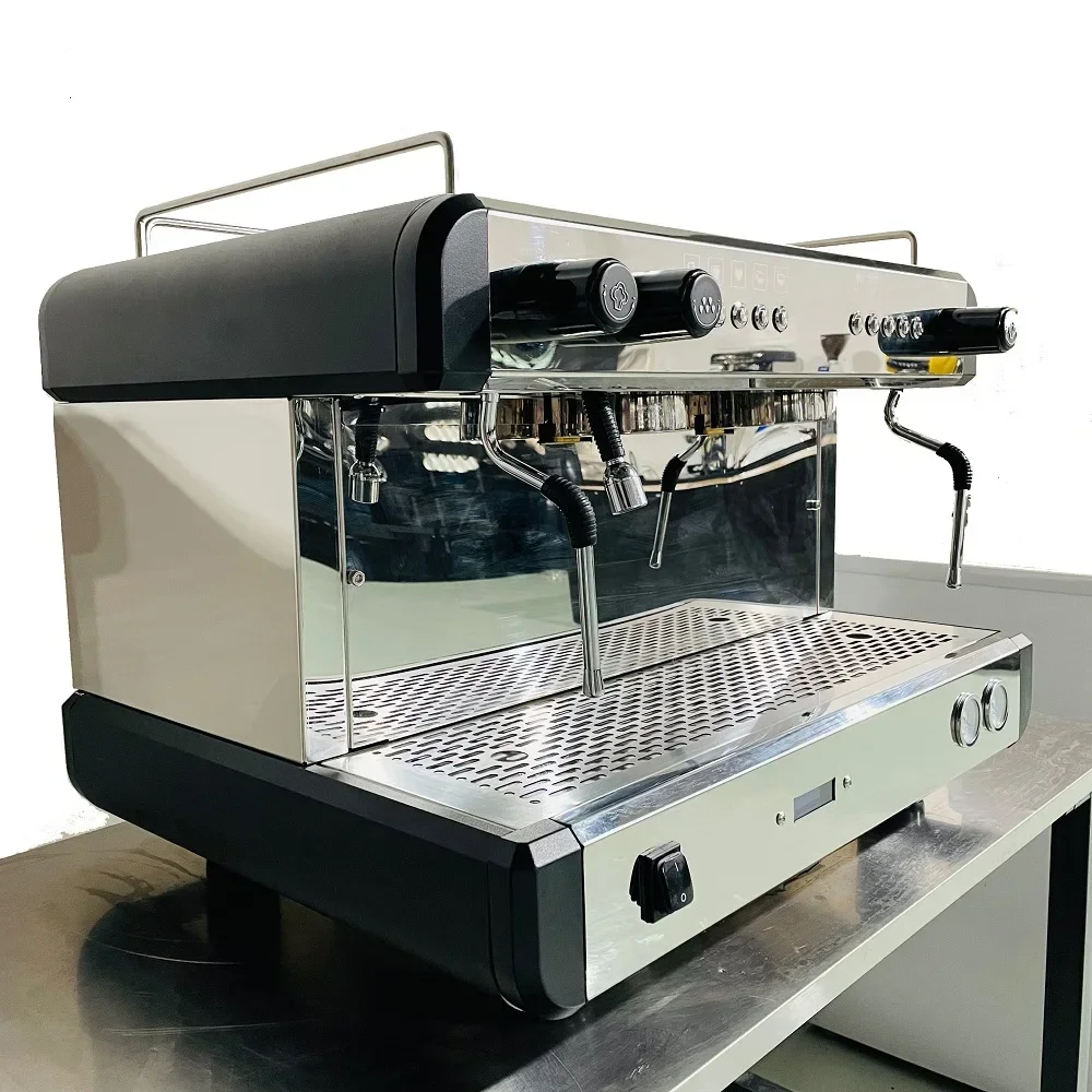 

Commercial Italian 2 Group Cappuccino Espresso Coffee Machine expresso Coffee Machine coffee Machines for Business Electric