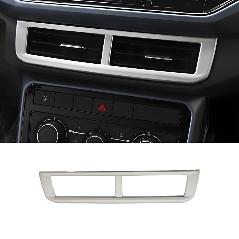 For Volkswagen VW T-Cross 2023 2022 2020 2021 2019 ABS Middle Air Conditioning Outlet Cover Car Trim Accessories