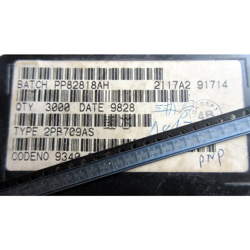 20pcs/lot 2PB709AS SOT-23 BS 15T 2PB 709 AS TRANS PNP 45V 0.1A SC59 2PB709AS,115 2P8709AS