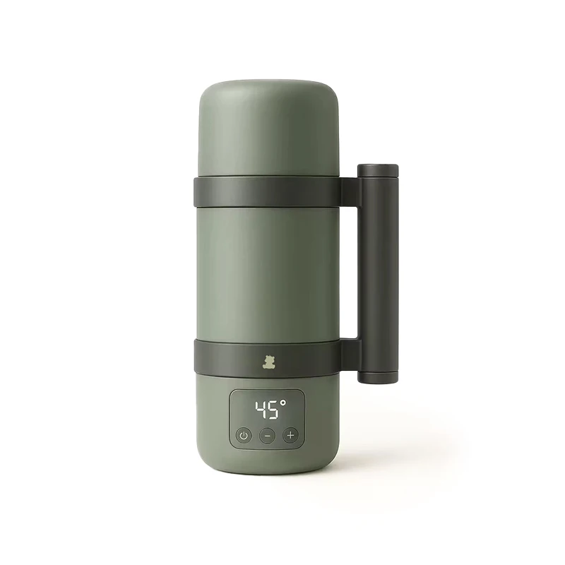 

212 F New Design Fast Heating Portable Baby Bottle Warmer 19000 mAh Battery Wireless Usb Bottle Warmer