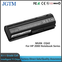 JGTM CQ42 MU06 batteria per Laptop per HP Pavilion G7 G6 DM4 DV7-6000 DV6-3000 CQ43 CQ56 CQ57 CQ62 HP 2000 Notebook Series