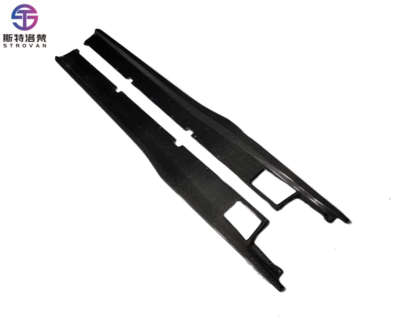 

STLF DMC Style Carbon Fiber Body Parts Side Skirt Lower Panel Kit for 2011-2015 for Lamborghinis AVENTADOR LP700-4 LP720 LP750