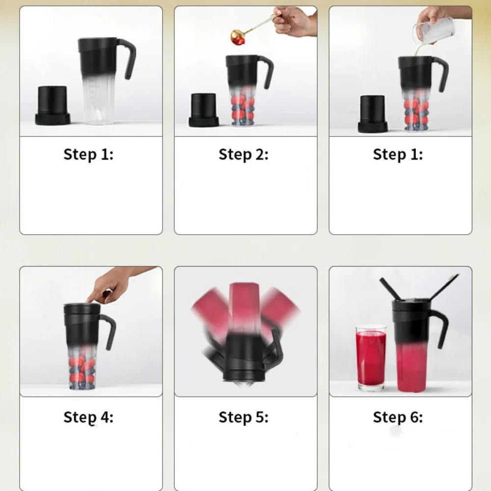 Portable USB Blender Bottle 5