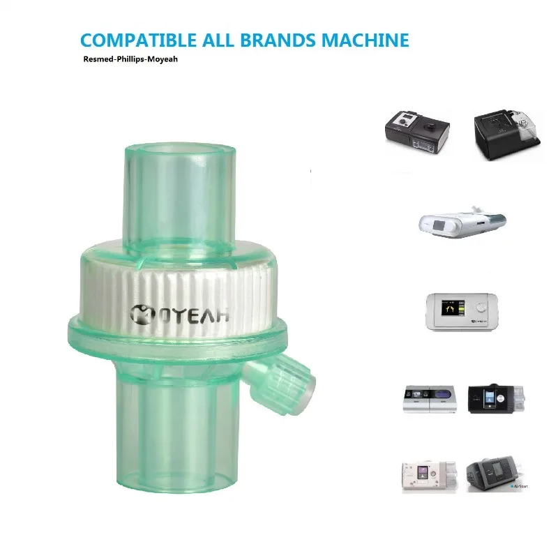 Disposable Bacterial Filter Ventilator Artificial Nasal Respiratory Anesthesia Machine Airflow Direction Cmopatible All Brands