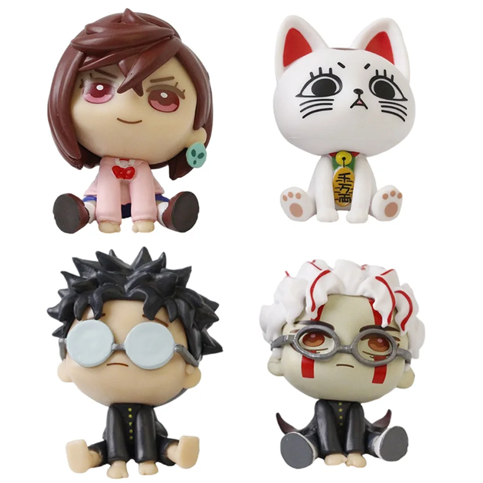 4 teile/satz Anime Dandadan Ayase Momo Takakura Ken S.H.Figuarts Autobahn Oma 6 cm Action Modell PVC Spielzeug Sammlung Desktop Geschenke