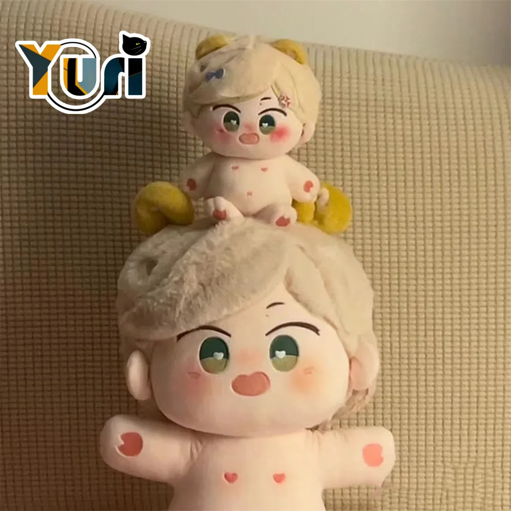 Yuri Xiao Zhan Wang Yibo Idol Star 15cm 20cm 40cm Plush Doll Toy Stuffed Body Soft Cute Lovely Cosplay Fan Gift MK