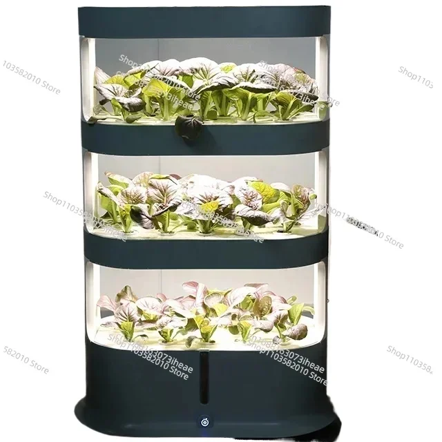 Supplier Water Culture Hydroponics system equipment vertical tower width LED grow lamp