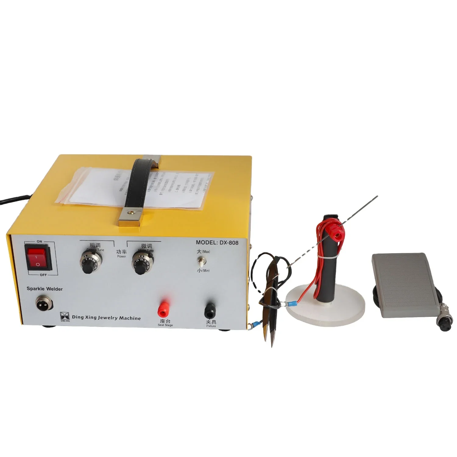 Hot Sale La ser 80A Jewelry spot welder machine Spot Welder Electronic Sparkle Welder