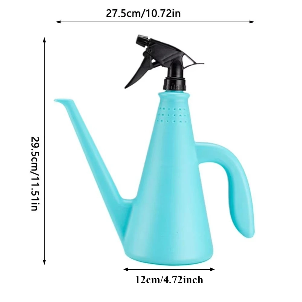 Spray & Pour 2-in-1 Gardening Watering Pot, Multi-Functional Design, Dedicated Watering Can for Home Planting