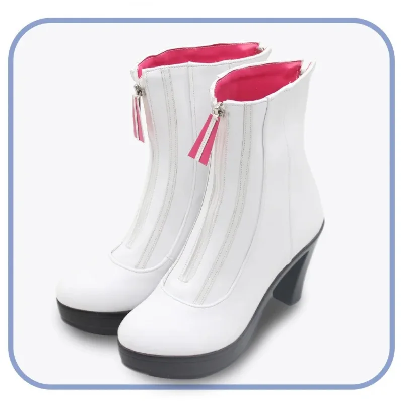 

CyRaora Panthera Cosplay Shoes PU Leather Shoes Halloween Carnival Boots Vtuber Cosplay Props Custom Made